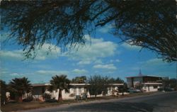 Tropical Hotel Court, McAllen, TX Postcard