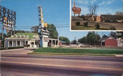 Alamo Plaza Hotel Courts & Sign, Nashville, TN Postcard