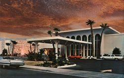 Canyon Club Inn Entrance, Palm Springs Postcard