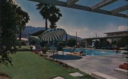 Chuckwalla Manor Poolside, Palm Springs, CA Postcard