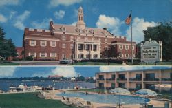Molly Pitcher Motor Inn, Red Bank, NJ Postcard