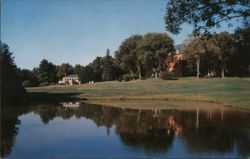 Northfield School, Headmistress' House & Marquand Hall Postcard