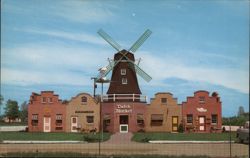 Dutch Market Place, Dutch Village, Holland, MI Postcard