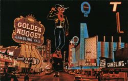 Fremont Street Postcard