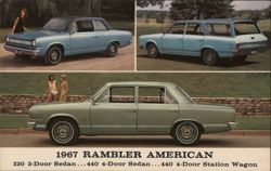 1967 Rambler American Cars Postcard