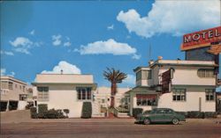 Ocean Park Motel Postcard