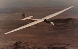 Briegleb BG-12B Sailplane N976S in Flight Postcard