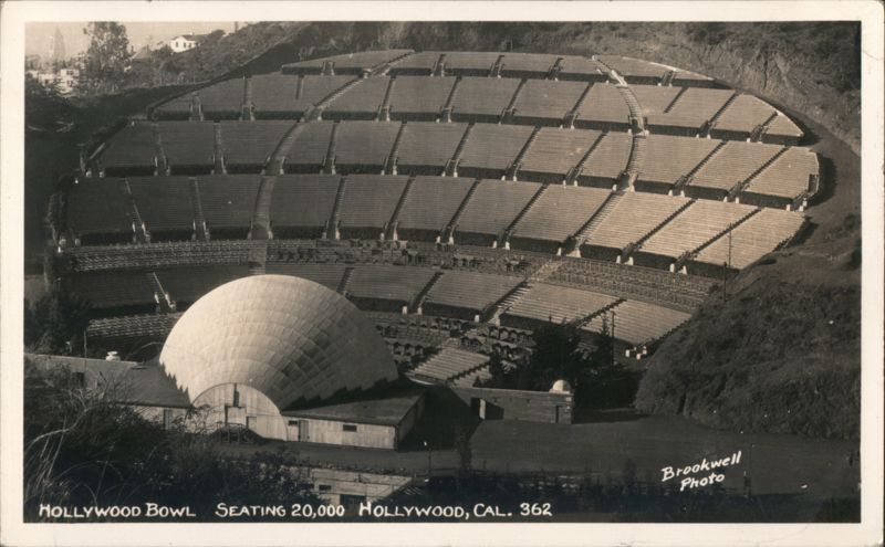 Hollywood Bowl, Seating 20,000, Hollywood, CA California