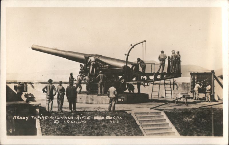 Ready to Fire - A 12-Inch Rifle, C.A.C. C.O. COLLINS