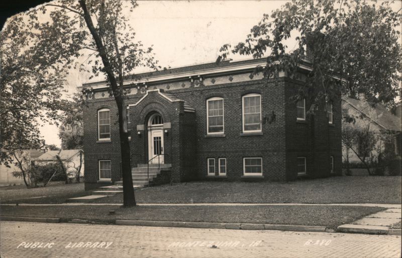 Public Library, Montezuma, IA Iowa