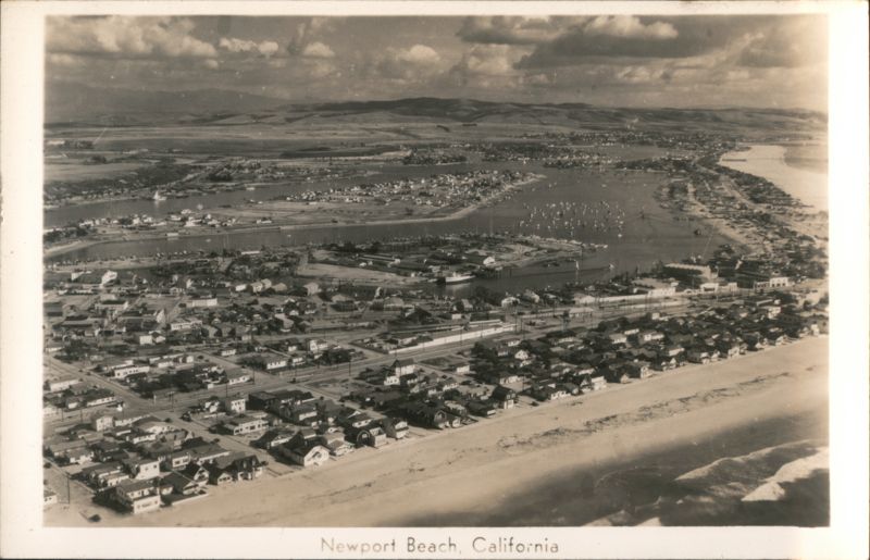 Aerial View, Newport Beach, California