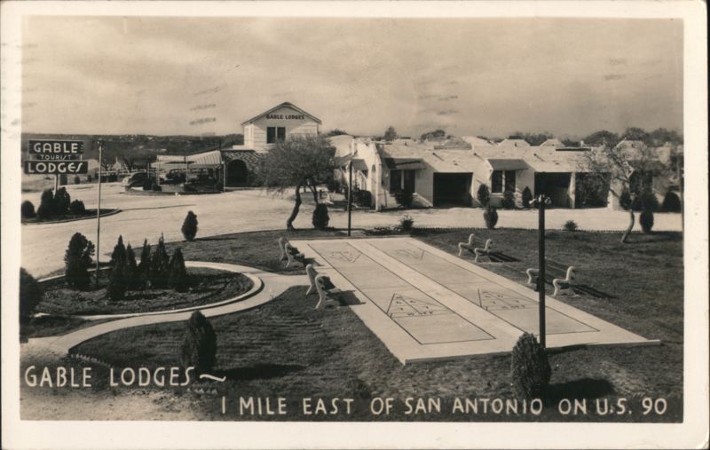 Gable Lodges, U.S. 90, San Antonio, TX Texas