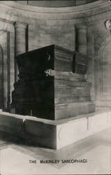 The McKinley Sarcophagi, McKinley National Memorial Postcard