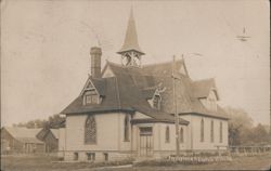 Presbyterian Church, Alta, IA Postcard