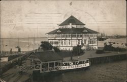 Strandpaviljongen & Hamnfärjan 2 Ferry, Malmö Postcard