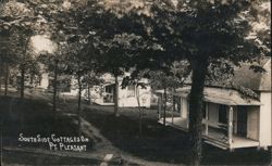 South Side Cottages on Pt. Pleasant Postcard