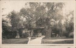 Martha No Hall Residence, 218 Madeline Drive, Pasadena Postcard