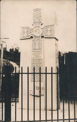Junipero Serra Celtic Cross Monument Postcard