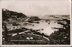 Princess Gardens and Pavilion, Torquay Postcard