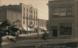 C Street Scene, Ashland, Oregon Postcard