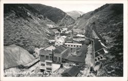 Burke, Idaho, in the Coeur D'Alenes Postcard