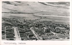 Philipsburg, Montana Postcard