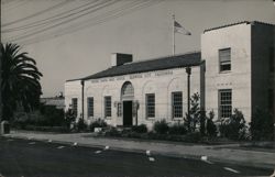 United States Post Office, Redwood City, California Postcard