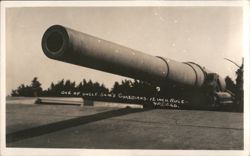 Uncle Sam's Guardians - 12 Inch Rifle, 351 C.C.G. Postcard