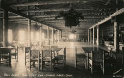 Ball Room, Pine Cone Inn, Grand Lake, CO Postcard
