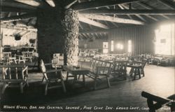 Wagon Wheel Bar and Cocktail Lounge, Pine Cone Inn Postcard