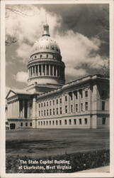 State Capitol Building, Charleston, WV Postcard