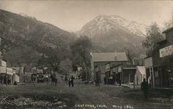 Crestone, Colorado Street Scene, May 1901 Postcard