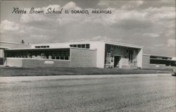 Retta Brown School, El Dorado, Arkansas Postcard
