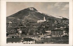Butte, Montana, Looking Northwest, 'M' on Mountain Postcard