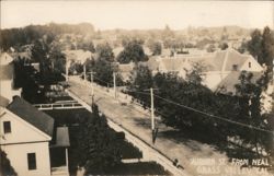 Auburn St from Neal, Grass Valley, CA Postcard