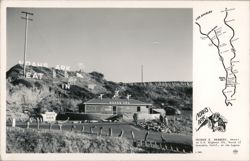 Noah's Ark Restaurant, Leucadia, CA Postcard