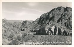 Telegraph Pass between Yuma and Wellton, Arizona Postcard