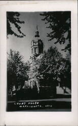 Court House, Wapakoneta, OH Postcard