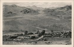 Sun Valley from Dollar Mountain Postcard