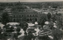 Plaza "Construccion", Encarnacion, Jalisco Postcard