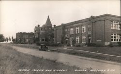Hebron College and Academy, Hebron, Nebraska Postcard