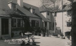 Sundial Court Apts., Carmel, CA Postcard