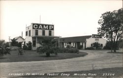 Mission Tourist Camp, Mission, TX Postcard