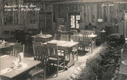 River Inn Dining Room, Big Sur, CA Postcard