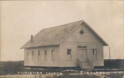 Christian Church, Portland Postcard