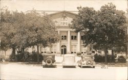 Unidentified Court House Building Postcard