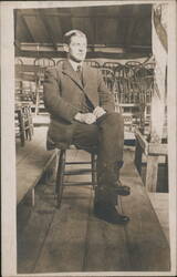 Ben Stewart, Minden for Christ Revival Postcard