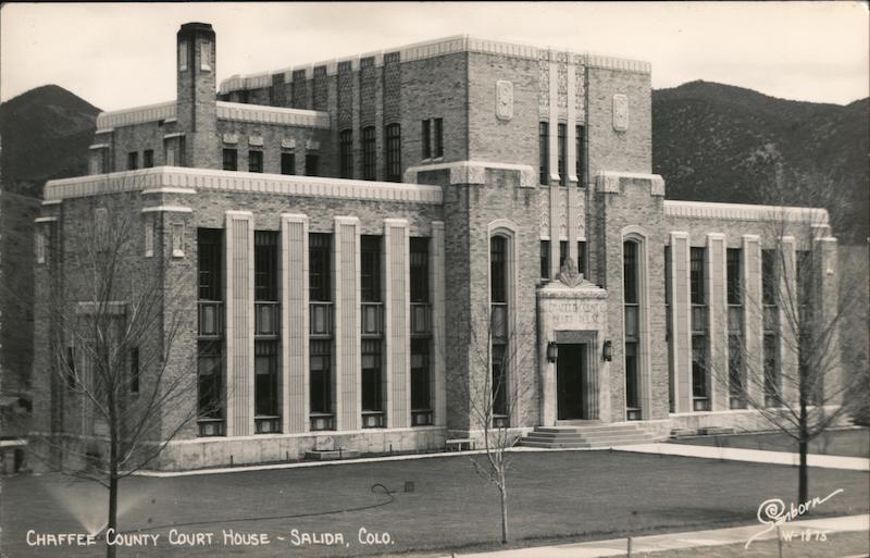 Chaffee County Courthouse Salida Colorado