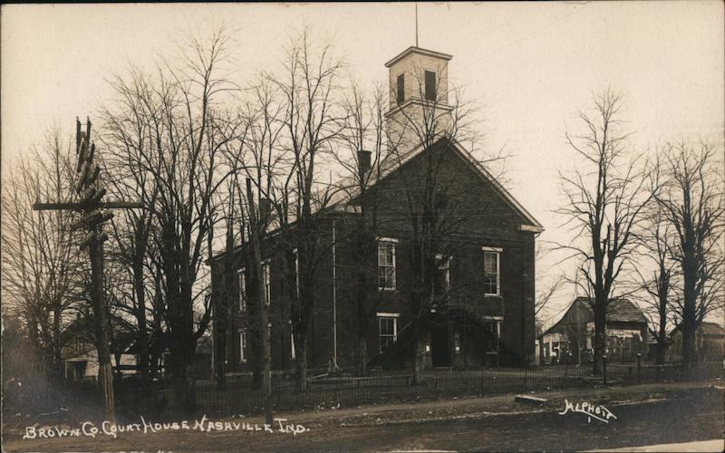 Brown County Courthouse - Nashville, Indiana Alphot