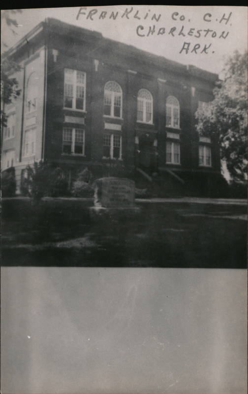 Franklin County Courthouse Charleston Arkansas